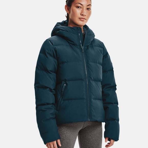 Under Armour Women's ColdGear Infrared Down Jacket 1365811‎ Insulated Small - Picture 1 of 10
